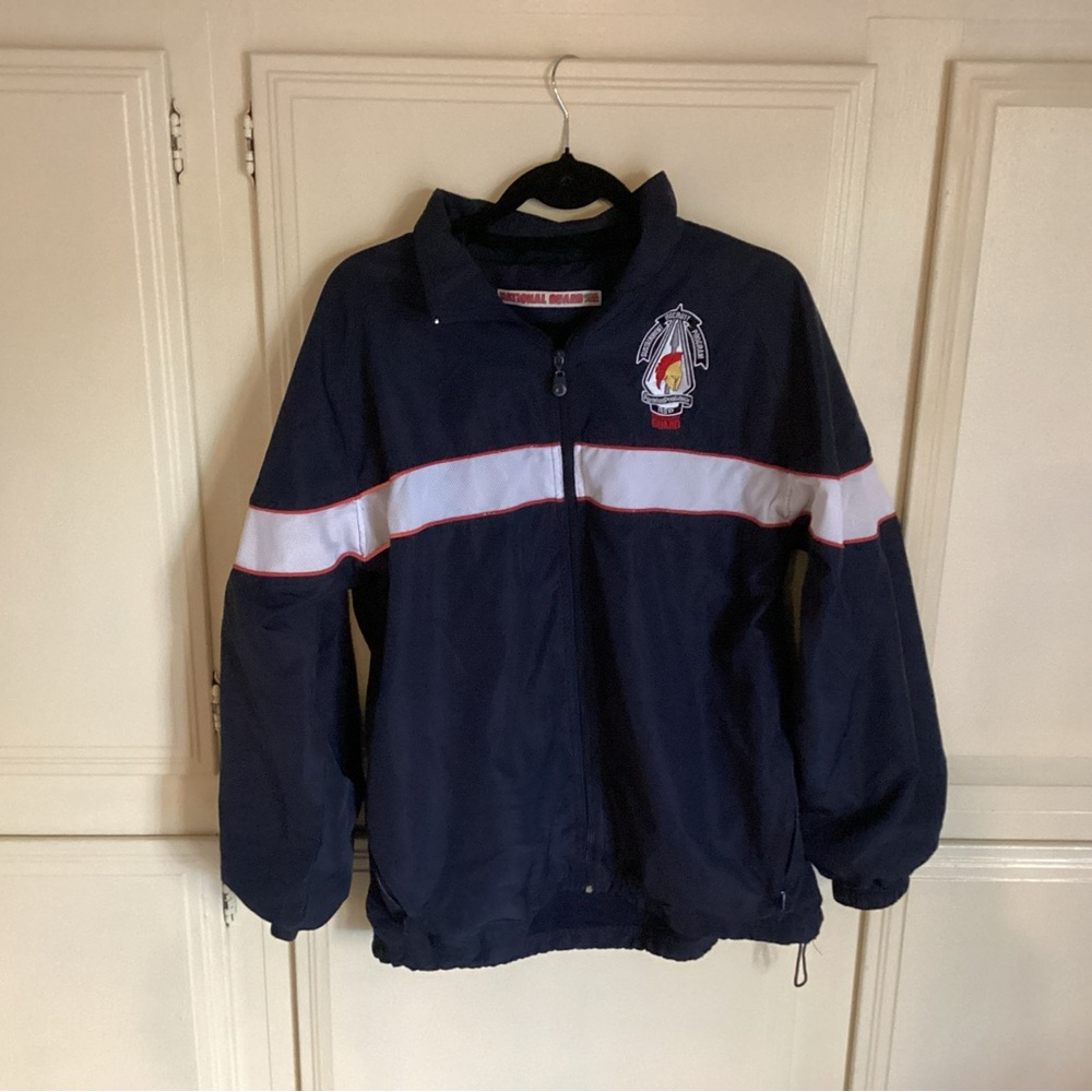 VTG National Guard Blue Windbreaker Men’s Medium